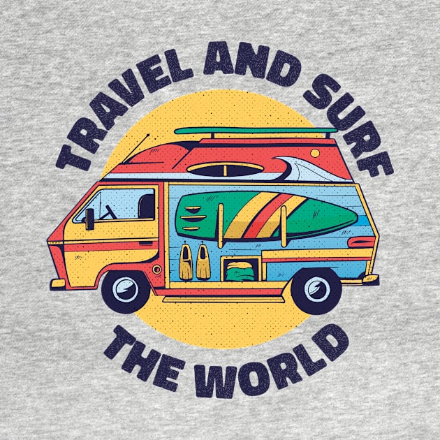 Travel and surf the world by GoshaDron